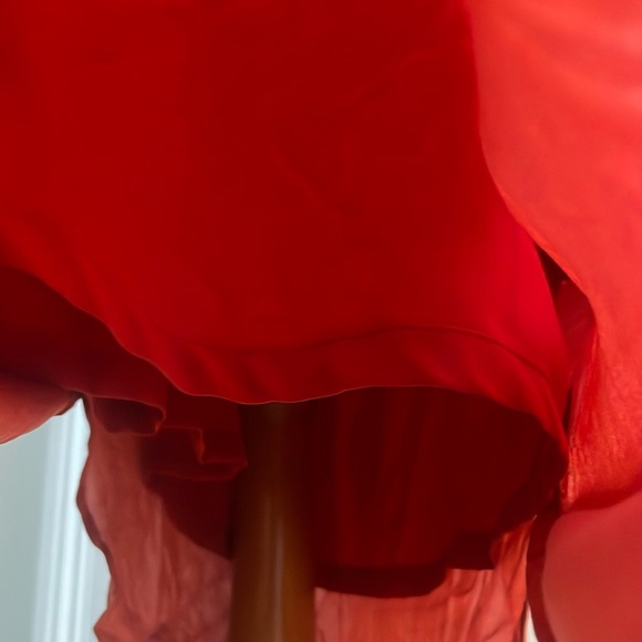 Madewell silk Skyway Cami dress spaghetti straps warm berry women’s size 10 - Picture 10 of 14